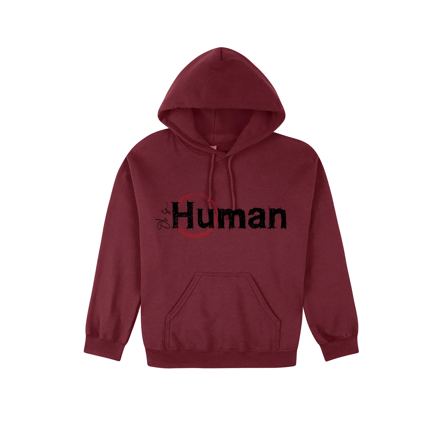 Maroon front flat lay