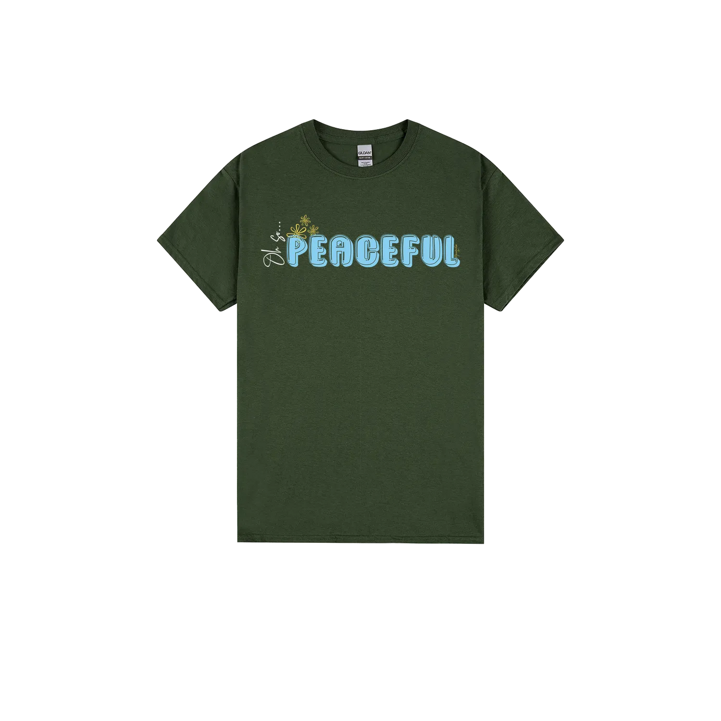 Forest Green front flat lay